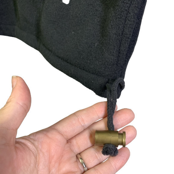 VANTAGE Black Trump Taj Mahal‎ Casino Half-Zip Fleece Pullover - Picture 6 of 8